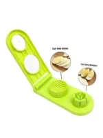 Egg Slicer 2 in 1 Boiled Egg Cutter with Stainless Steel Cutting Wire