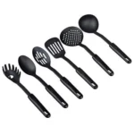 6 Pcs Nonstick Spatula Soup SpoonTurner, Ladle,Serving Spoon, Nylon Heat-Resistant Nonstick Spoon, Kitchen Cooking Utensil Tools