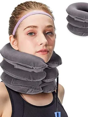 Neck Traction Device Effective and Fast Relief Neck Pain Inflatable Neck Stretcher Collar Device