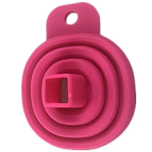 Kitchen Funnel Set Premium Food Grade Silicone Collapsible Funnel for Filling Bottles,Transferring Liquid, Powder Transfer Small Funnel (1 PCS)