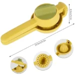 Manual Squeeze and Twist Hand Juicer Machine for Lemon, Orange, Citrus, Fruits, and Vegetables Lime Squeezer 1PC