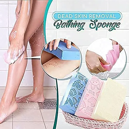 Ultra Soft Bath Body Shower Sponge, Magic Bath Sponge Dead Skin Remover