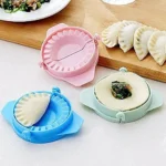 Plastic Momos Maker Garijalu Maker Tool Gujiya Maker Device Easy Mould Machine Cooking Tool (Multicolor) (1 Piece)