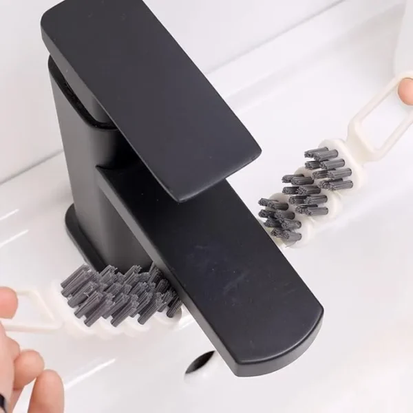 New Flexible Gap Cleaning Brush Bendable Brush Crevice Cleaning Brush for Bathroom Kitchen Faucets Corners Taps