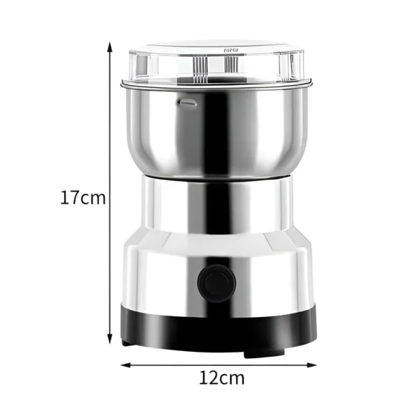 Stainless Steel Electric Dried Spice and Coffee Grinder, Grinder and Chopper Crusher for Home