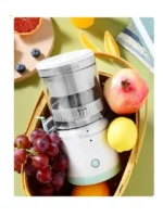 Rechargeable Automatic Citrus Press Juicer with USB Charging, Orange Juicer Mosambi sweetlime squeezer Wireless Portable Electric Fruits Juicer Blender for Travel & Kitchen Purpose 1PC