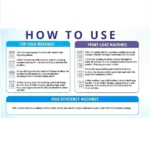 10 Pcs Washing Machine Deep Cleaner Tablet for Washing Machines Front and Top Load Machine