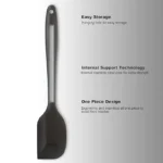 6 Pcs Made of 100% Food Grade Silicone One Piece Design Seamless Heat-Resistant Spatula Perfect for Spatula Cooking, Baking and Mixing