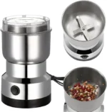 Stainless Steel Electric Dried Spice and Coffee Grinder, Grinder and Chopper Crusher for Home