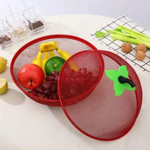 Apple Shape Net Fruits & Vegetables Basket for Kitchen