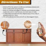 Termite Repellent Spray - 100ml | Natural & Eco-Friendly | Termite Killer | Wood Preservative | Controls Termites, Borers | 100% Herbal and Chemical free (Pack of 3)