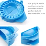 Plastic Momos Maker Garijalu Maker Tool Gujiya Maker Device Easy Mould Machine Cooking Tool (Multicolor) (1 Piece)