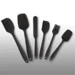 6 Pcs Made of 100% Food Grade Silicone One Piece Design Seamless Heat-Resistant Spatula Perfect for Spatula Cooking, Baking and Mixing