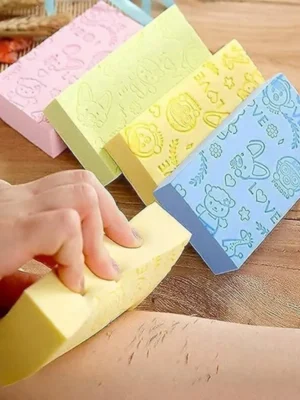 Ultra Soft Bath Body Shower Sponge, Magic Bath Sponge Dead Skin Remover