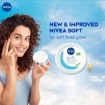 NIVEA Soft Light Moisturizer, 300 ml, for Face, Hand & Body