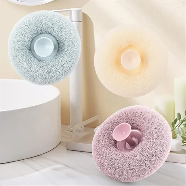 Bath Sponge Cleaning Brush with Long Handle