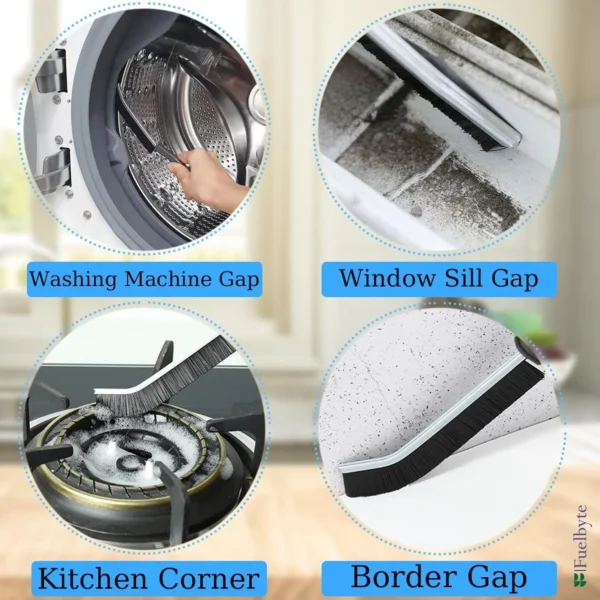 3 Pcs Mini Gap Cleaning Brush Hard Bristle Gap Brush for Cleaning Multipurpose