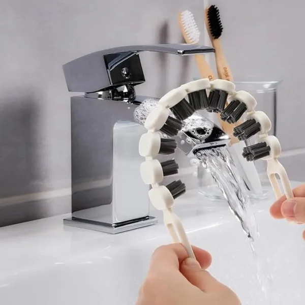 New Flexible Gap Cleaning Brush Bendable Brush Crevice Cleaning Brush for Bathroom Kitchen Faucets Corners Taps