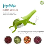 2 in 1 Vegetable Cutter | Versatile Slicing and Dicing Tool for Effortless Food Prep