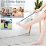 Foot Toe Cleaning Brush – Soft Bristle Scrubber for Feet, Toes & Nails | Shower Foot Cleaner for Dead Skin Removal, Exfoliating & Massage