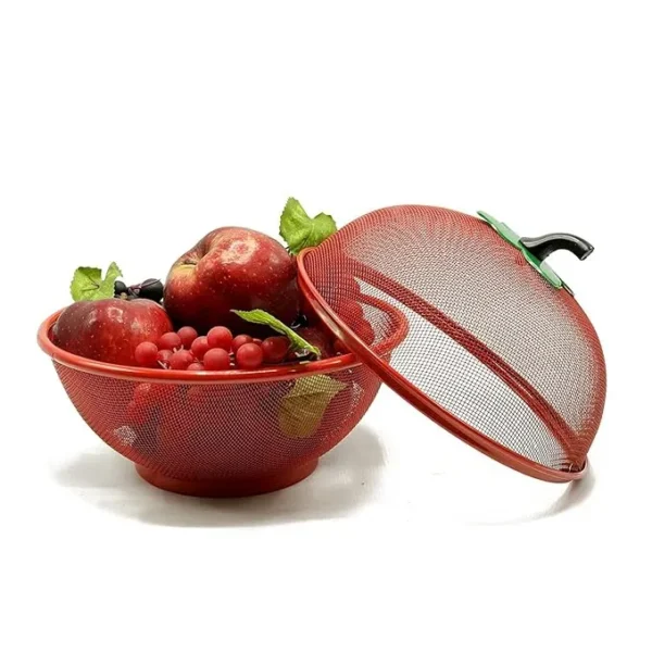 Apple Shape Net Fruits & Vegetables Basket for Kitchen