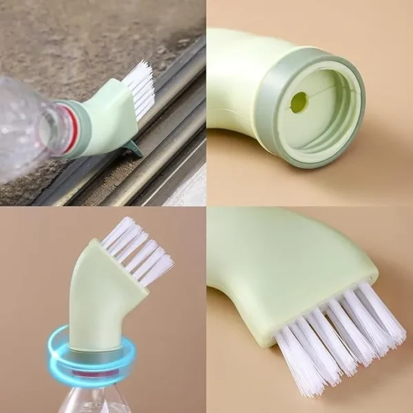 Small Window Cleaning Brush – Glass & Window Scrubber with Soft Bristles