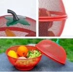 Apple Shape Net Fruits & Vegetables Basket for Kitchen