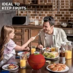 Apple Shape Net Fruits & Vegetables Basket for Kitchen