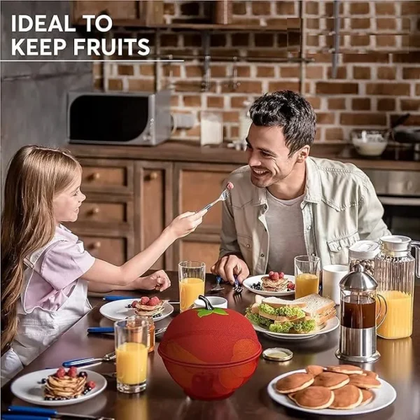 Apple Shape Net Fruits & Vegetables Basket for Kitchen