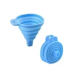 Kitchen Funnel Set Premium Food Grade Silicone Collapsible Funnel for Filling Bottles,Transferring Liquid, Powder Transfer Small Funnel (1 PCS)