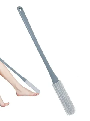 Foot Toe Cleaning Brush – Soft Bristle Scrubber for Feet, Toes & Nails | Shower Foot Cleaner for Dead Skin Removal, Exfoliating & Massage