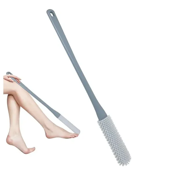 Foot Toe Cleaning Brush – Soft Bristle Scrubber for Feet, Toes & Nails | Shower Foot Cleaner for Dead Skin Removal, Exfoliating & Massage