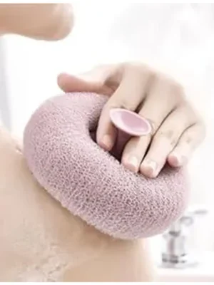 Bath Sponge Cleaning Brush with Long Handle