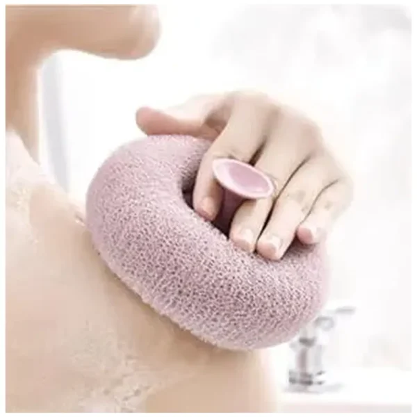 Bath Sponge Cleaning Brush with Long Handle