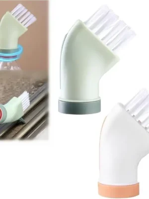 Small Window Cleaning Brush – Glass & Window Scrubber with Soft Bristles