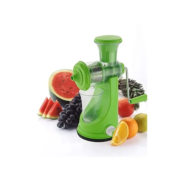 Mini Portable Juicer Machine Juicer Hand Juicer for Fruits and Vegetables with Steel Handle Vacuum Locking System,Shake,Fruit Juicer Machine for All Fruits (Multi) 1PC