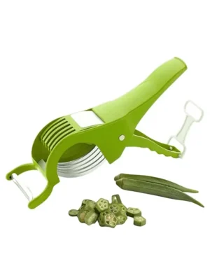 2 in 1 Vegetable Cutter | Versatile Slicing and Dicing Tool for Effortless Food Prep