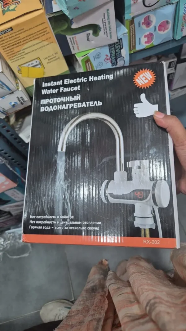 Electric Heating Tap | Instant Hot Water in Just 3 Seconds