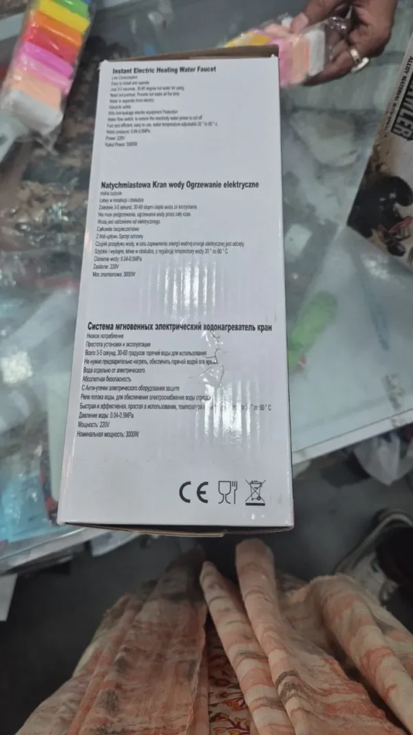 Electric Heating Tap | Instant Hot Water in Just 3 Seconds